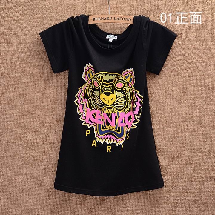 KENZO short round collar T woman S-2XL-006